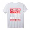 Zocken Gamer Onkel Nur Cooler Gamer T-Shirt - Perfektes Geschenk für Zocker und Gaming-Fans