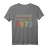 Legendär Seit 1973 Vintage Retro 51. Geburtstag Geschenk T-Shirt für Männer und Frauen – Lustige Partydeko & Geschenkidee zum 51. Geburtstag