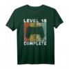 Herren 18. Geburtstag Jungen Gamer Level 18 T-Shirt - Cooles Geschenk für Videospiel-Fans und Geburtstagsfeier