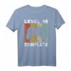 Herren 18. Geburtstag Jungen Gamer Level 18 T-Shirt - Cooles Geschenk für Videospiel-Fans und Geburtstagsfeier
