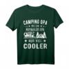 Camping Opa wie ein normaler Opa nur viel cooler T-Shirt – Perfektes Geschenk für Campingliebende Großväter mit Wohnmobil- oder Wohnwagen-Motiv