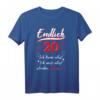 Endlich 20 Geburtstag T-Shirt - Lustiges Geschenk für Teenager und junge Erwachsene, perfekt für Geburtstagsparty & Geschenkidee