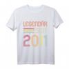 11. Geburtstag Legendär Seit 2011 Geschenk T-Shirt – Retro Geburtstagsgeschenk für Mädchen und Jungs, Sohn oder Tochter