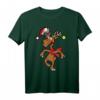 Lustiges Rentier Rudolf Weihnachten Xmas Weihnachts T-Shirt – Klassischer Schnitt, Perfekt für Festliche Anlässe & Weihnachtsgeschenke