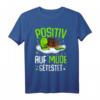 Schildkröte Positiv Auf Müde Getestet T-Shirt – Lustiges Schlafmützen-Design für Tierliebhaber, Morgenmuffel & Bettliebhaber