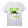 Schildkröte Positiv Auf Müde Getestet T-Shirt – Lustiges Schlafmützen-Design für Tierliebhaber, Morgenmuffel & Bettliebhaber
