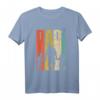 Papa 2 Söhne Dad hoch 2 T-Shirt – Geschenk für Zweifachvater, Geburt & Vatertag mit Vintage & Retro Look