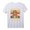 Faultier Ich kam sah und hatte direkt keinen Bock - Lustiges T-Shirt für Morgenmuffel, Büro & Baustelle, Vintage Geschenkidee für Männer & Frauen