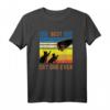 Funny Best Cat Dad Ever Vintage Retro Katzen T-Shirt mit Fist Bump – Lustiges Geschenk für Katzenliebhaber und Väter
