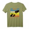 Funny Best Cat Dad Ever Vintage Retro Katzen T-Shirt mit Fist Bump – Lustiges Geschenk für Katzenliebhaber und Väter