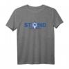 Ich stehe mit Israel Star Of David - Jüdische Unterstützung T-Shirt, lustiges Geschenk für Juden, Jerusalem & Israel Fans