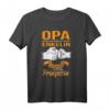 Opa und Enkelin T-Shirt - Ihr Held & Prinzessin Familienmotiv Geschenk für Großvater & Enkeltochter zum Geburtstag, Weihnachten oder Vatertag
