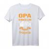 Opa und Enkelin T-Shirt - Ihr Held & Prinzessin Familienmotiv Geschenk für Großvater & Enkeltochter zum Geburtstag, Weihnachten oder Vatertag