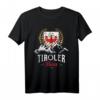 Tiroler Bua T-Shirt mit Bergen, Adler & Wappen – Lustiges Tirol Motiv für Männer & Kinder, Geschenkidee für Tirol Fans & Volksfest-Teilnehmer
