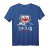 Tiroler Bua T-Shirt mit Bergen, Adler & Wappen – Lustiges Tirol Motiv für Männer & Kinder, Geschenkidee für Tirol Fans & Volksfest-Teilnehmer