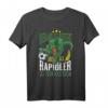 Niemand ist Perfekt Aber Rapidler Verdammt Nah dran Dino T-Shirt – Lustiges Fußball Fan Shirt für Rapid Fans & Geschenkidee für Geburtstage, Junggesellenabschiede & Partys