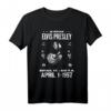 Elvis Presley Officially Licensed Gig Poster T-Shirt – Klassisch geschnitten, hochwertiges Fan-Shirt