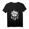 HapKitten Official White Skull Logo T-Shirt - Hochwertiges, Lizenziertes Design für stilvolle Geburtstagsfeiern