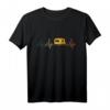 Wohnwagen Herzschlag Retro Camper EKG T-Shirt – Perfekt für Campingurlaub und Wohnwagenliebhaber