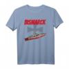 Weltkrieg 2 deutsche Bismarck Schlachtschiff T-Shirt – Perfektes Geschenk für Militärgeschichte- & Schlachtschiff-Enthusiasten