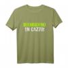 Buongiorno Un Cazzo Ironisches und Witziges T-Shirt - Perfektes Geschenk für Geburtstag, Muttertag, Vatertag & Weihnachten