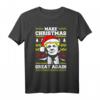 Humorvolles Christmas Make Great Again Donald Trump T-Shirt – Lustiges Weihnachtsgeschenk für Familie, Freunde & Kollegen