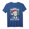 Humorvolles Christmas Make Great Again Donald Trump T-Shirt – Lustiges Weihnachtsgeschenk für Familie, Freunde & Kollegen
