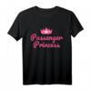 Passagier Prinzessin T-Shirt für Mädchen und Frauen - Niedliches Auto-Motiv, Trendiges Y2K-Design, Perfekt als Geschenk zum Geburtstag, Valentinstag & Weihnachten