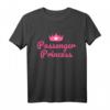 Passagier Prinzessin T-Shirt für Mädchen und Frauen - Niedliches Auto-Motiv, Trendiges Y2K-Design, Perfekt als Geschenk zum Geburtstag, Valentinstag & Weihnachten