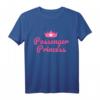 Passagier Prinzessin T-Shirt für Mädchen und Frauen - Niedliches Auto-Motiv, Trendiges Y2K-Design, Perfekt als Geschenk zum Geburtstag, Valentinstag & Weihnachten