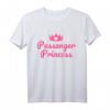 Passagier Prinzessin T-Shirt für Mädchen und Frauen - Niedliches Auto-Motiv, Trendiges Y2K-Design, Perfekt als Geschenk zum Geburtstag, Valentinstag & Weihnachten