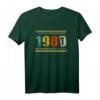 Geburtstag T-Shirt Classic of 1980 - Retro Vintage Design für 43 Jahre Jubiläum, klassisch geschnitten