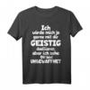 Lustiges T-Shirt mit Spruch: Ich würde mich ja gerne geistig mit dir duellieren, aber du bist unbeWAFnet - Humorvolles Shirt für Damen und Herren