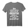 Lustiges T-Shirt mit Spruch: Ich würde mich ja gerne geistig mit dir duellieren, aber du bist unbeWAFnet - Humorvolles Shirt für Damen und Herren