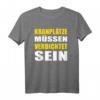 Lustiges Kranführer T-Shirt mit Spruch 'Kranplätze müssen verdichtet sein' – Perfekt für Bauarbeiter, Kranführer und Baustellenfans