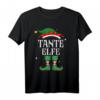 Tante Elfe T-Shirt – Lustiges Weihnachts Outfit für Familie, Kinder, Damen & Herren, Perfekt als Weihnachtsgeschenk