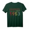 Lustiges 70. Geburtstag T-Shirt für Mann und Frau - Dekoration & Geschenkidee für Jahrgang 1953 Feier