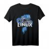 Kali Linux Dragon Künstlerisches T-Shirt - Perfektes Geschenk für Linux- und Technikliebhaber, Programmierer und Hacker