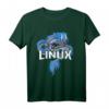 Kali Linux Dragon Künstlerisches T-Shirt - Perfektes Geschenk für Linux- und Technikliebhaber, Programmierer und Hacker