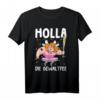 Holla Die Gewaltfee Party & Festival T-Shirt für Damen - Lustiges Feen Motiv mit Wortwitz, Ironie & Sprüchen