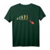 Retro Tauchen Evolution Geschenk für Taucher & Scuba Diver - Lustiges Vintage T-Shirt für Taucher und Unterwasserfans