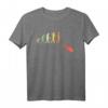Retro Tauchen Evolution Geschenk für Taucher & Scuba Diver - Lustiges Vintage T-Shirt für Taucher und Unterwasserfans