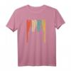 Vintage Kawasaki Skyline Silhouette T-Shirt – Retro Japan Souvenir & Abschiedsgeschenk für Kawasaki-Fans