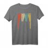 Vintage Kawasaki Skyline Silhouette T-Shirt – Retro Japan Souvenir & Abschiedsgeschenk für Kawasaki-Fans