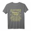 Geschenkidee Oldtimer Modell 1958 - 65. Geburtstag T-Shirt für Autoliebhaber & Vintage-Fans