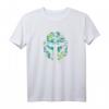 Star Wars The Mandalorian Mando Tropical Print Helmet T-Shirt - Offizielles Star Wars Merchandise für Fans von Kinder bis Erwachsene