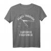 Peace Through Superior Firepower T-Shirt mit B-52 Bomber – Lustiges Flugzeug T-Shirt für Piloten, Militär- und Luftfahrtfans