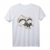 Waschbär Wildlife T-Shirt – Niedliches Tiermotiv im realistischen Stil, perfekt für Tier- und Naturliebhaber