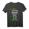 Sohn Elf Weihnachts T-Shirt Outfit – Lustiges Familien Elf Kostüm für Weihnachten, perfekt als Geschenk für Kinder, Eltern und Freunde