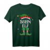 Sohn Elf Weihnachts T-Shirt Outfit – Lustiges Familien Elf Kostüm für Weihnachten, perfekt als Geschenk für Kinder, Eltern und Freunde